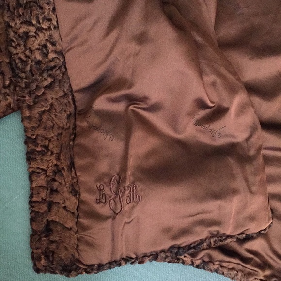 Vintage Schiaparelli Persian Lamb Mink Jacket - Picture 6 of 12